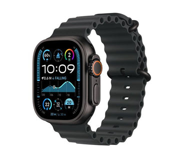 APPLE Watch Ultra 2 Cellular - 49mm Black Titanium Case with Black Ocean Band - Very Good
